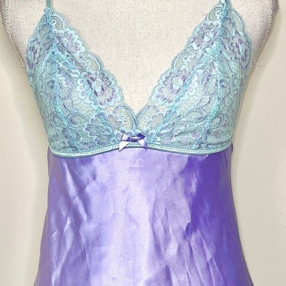 Adorable Satin Mermaid Slip Dress - Picture 3 of 6